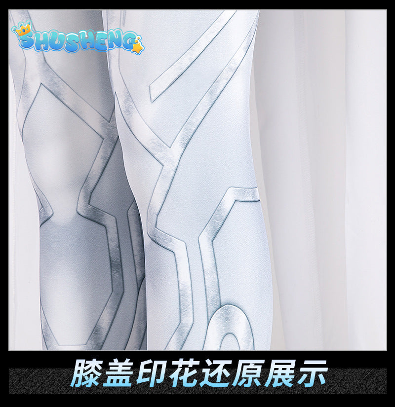 New What If Cosplay Hel Hela Cosplay Costume White Jumpsuit Cloak To Choose Custom Made