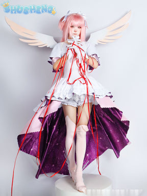 Anime Puella Magi Cosplay Wing Madoka Magica Kaname Madoka Cosplay Costume Women Ultimate Madoka Cosplay Halloween Party Dress