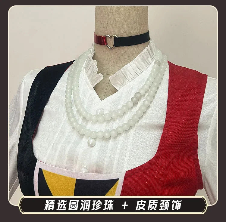 Shusheng-R Anime Riddle Cosplay Twisted-Wonderland Costume Halloween Carnival Fashion Uniform Accessories Prop Jacket Men Women Riddle Set
