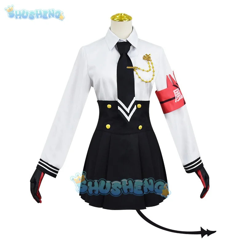 Shiromi Iori Cosplay Anime Game The Animation Costume Blue Archive JK Sailor School Uniform