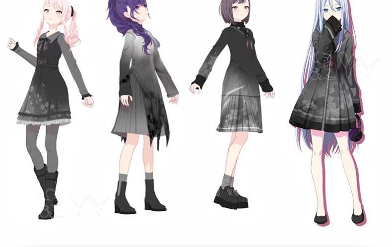 Anime Project Sekai Cosplay Colorful PSJK 3rd Anniversary Yoisaki Kanade Mizuki Akiyama Ena Shinonome Costume