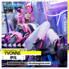 Game Cosplay Series: Arknights Endfield -Yvonne Costume Set  Cosplay sexy Costume full set Shushengcos S-XL