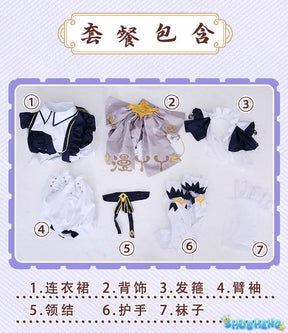 Azur Lane Cheshire Cosplay Lolita Maid Dress Game Anime Suit for Women Halloween Carnival Roleplay Clothing COSFun