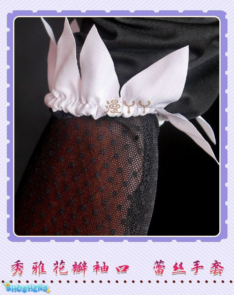 Game Identity ⅤAda Mesmer Psychologist Cosplay Costume Psychologist  Black  Woman Sexy  Suit