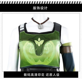 Shusheng Valorant Skye Cosplay Uniform Hallowen Carnival Play Role Clothes Clothing New Full Set for Women Men