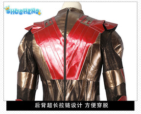 Adam Warlock Cosplay Jumpsuit Cloak Men Costume Movie Guardians 3 Nebula Women Shirt Superhero Roleplay Fantasia Halloween Party