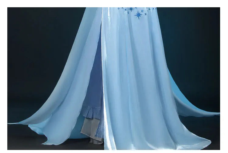 Shusheng-N Re:ZERO - Starting Life in Another World Emilia Cosplay Costume Crystal Dress Halloween Party Role Play Outfit Women