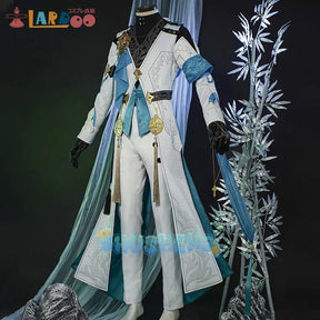 Anime Game Honkai Star Rail Luocha Cosplay Costume Uniform Outfit Gloves Xianzhou Luofu Trader Role Play Party