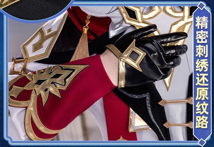 Genshin Impact Dahlia Cosplay Costume New Skins Uniform Hat Festival Halloween Party for Women Men Carnival Outfit