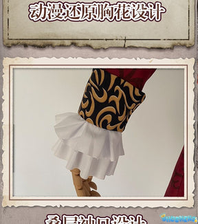 Identity V Norton Campbell Prospector Cosplay Costume Coat shirt shawl vest tie hat props Halloween gorgeous knight uniform set