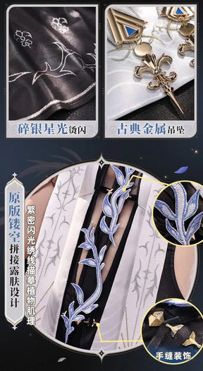 Cartethyia Cosplay Costume Game Wuthering Waves Uniform Halloween Carnival Party Christmas Play Role Clothes Clothing for Women