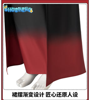 New The Three Body Problem Sophon Cosplay Costume Black Red Dress Boots To Choose For Game Party Custom Made