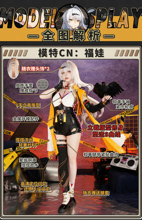 Zenless Zone Zero Yixuan Cosplay Costume Yunyue Mountain Uniform Halloween Carnival Party Christmas Play Role Clothes Clothing