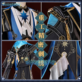 Honkai Star Rail Anaxa Cosplay Costume Wig Uniform Outfit Anaxagoras Grove of Epiphany Amphoreus Carnival Halloween Women Men