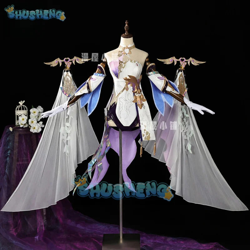 Elysia Cosplay Costume Game Honkai Impact 3 Uniform Halloween Carnival Party Christmas Play Role Clothes Clothing for Women