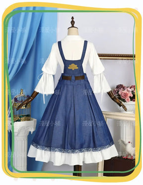 Shusheng-N Game Arknights BAGPIPE Cosplay Costume Uniform Halloween Carnival Party Christmas Play Role Clothes Clothing for Women