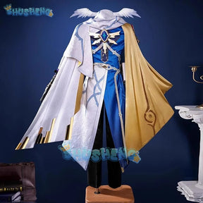 Shusheng Honkai Star Rail Sunday Cosplay Costume Uniform New Skins Earrings Book Props Halloween Party for Women Men Accessory