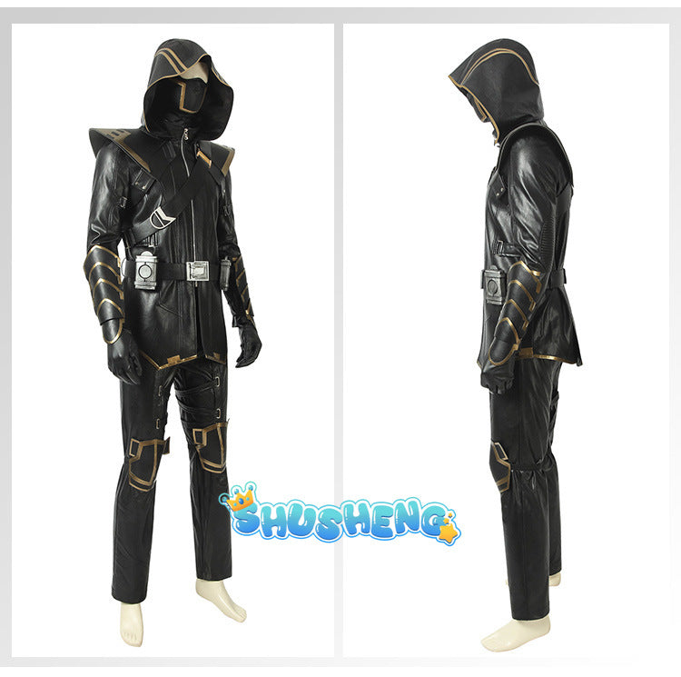 Superhero Hawkeye Cosplay Costume Hawkeye Ronin Outfits Hoodie Luxious Uniforms for Adult Men