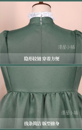 Anime Howl Cosplay Costume Sophie Dresses Hatter Costume Long Dress Apron Women Halloween Costume