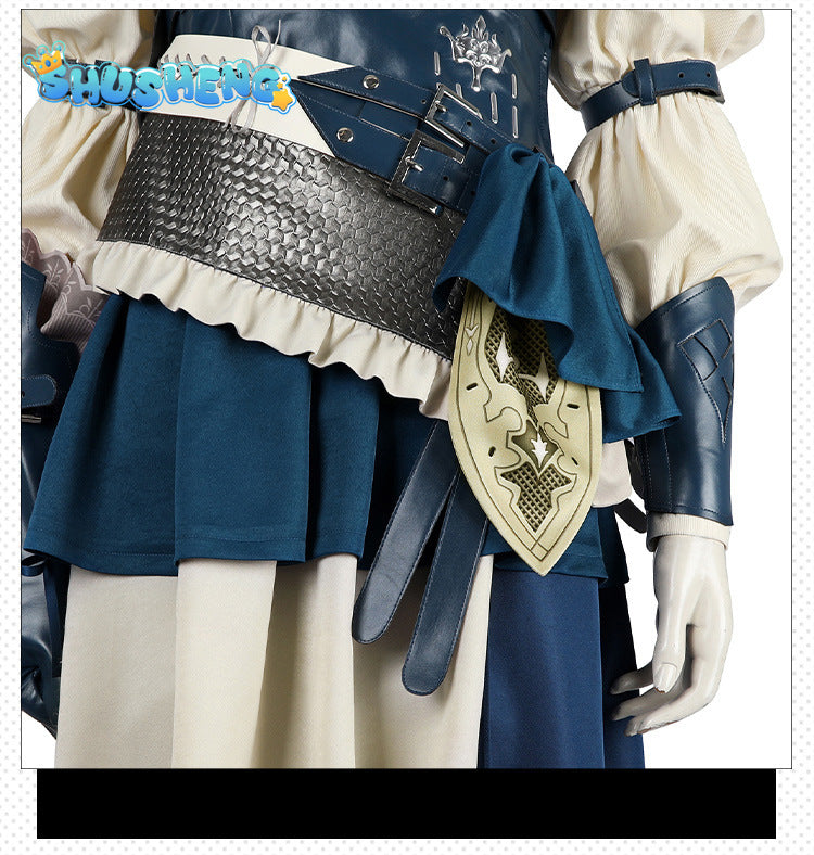 Final Fantasy XVI Jill Warrick Cosplay Costume FF16 Jill Outfit Full Set Women Halloween Carnival Party Clothes Custom Made