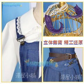Shusheng-N Game Arknights BAGPIPE Cosplay Costume Uniform Halloween Carnival Party Christmas Play Role Clothes Clothing for Women