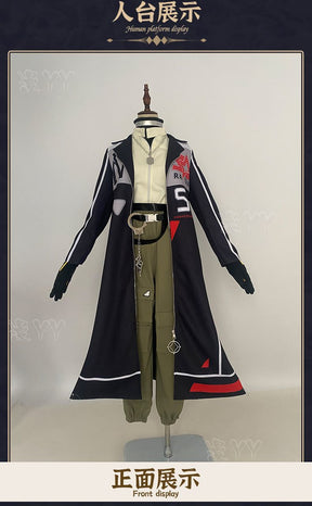 Alva Lorenz Cosplay Costume Identity V Hermit Suit Handsome Uniform Halloween Carnival Suit Fancy Outfits