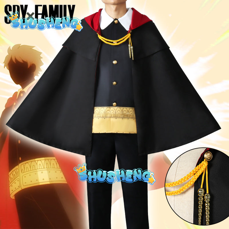 SPY FAMILY Damian Desmond Cosplay Costume Halloween Christmas Carnival Party Dress Up Outfit for Adults and Children Full Set