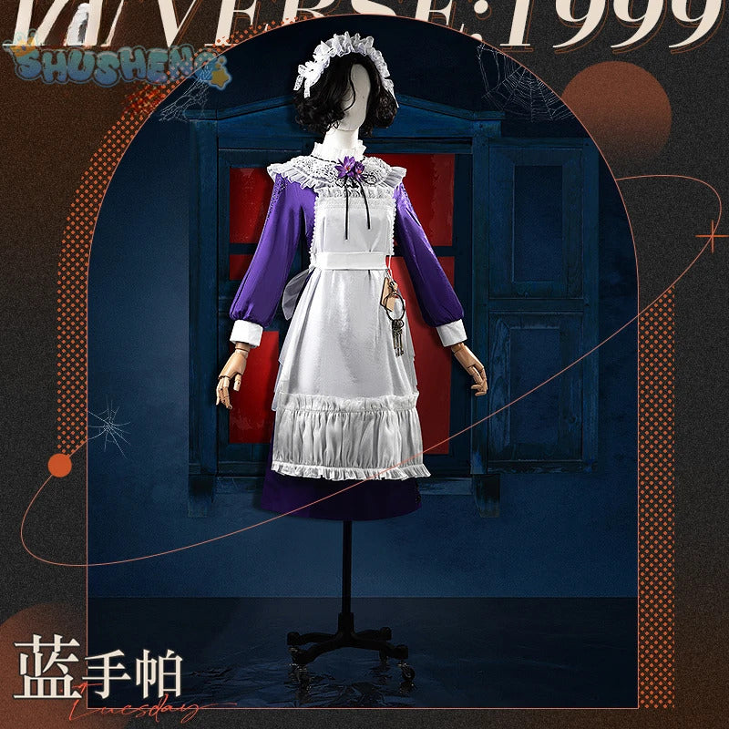 Tuesday Christine game reverse: 1999 cosplay costume sweet sexy dresses and accessories props for men women Halloween party set