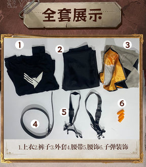 Game Valorant Phoenix Cosplay Costume Halloween Carnival Party Outfit
