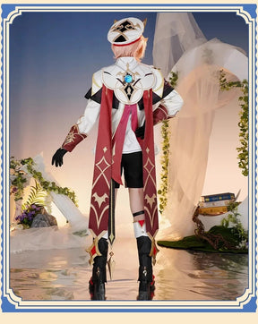 Genshin Impact Dahlia Cosplay Costume New Skins Uniform Hat Goth Vampire Heterochromia Boy Mondstadt Halloween for Women Men