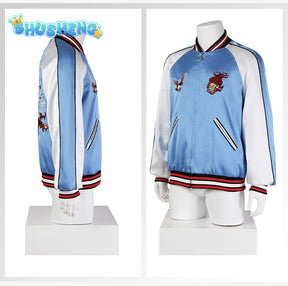 Blue Jordan Li Cosplay Coat Gen V Season 1 Cosplay Costume Halloween Comic Con Fancy Dress