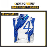 Fantastic Four Susan Storm Richards Invisible Woman Cosplay Costume Halloween Carnival Tight jumpsuit Women Set