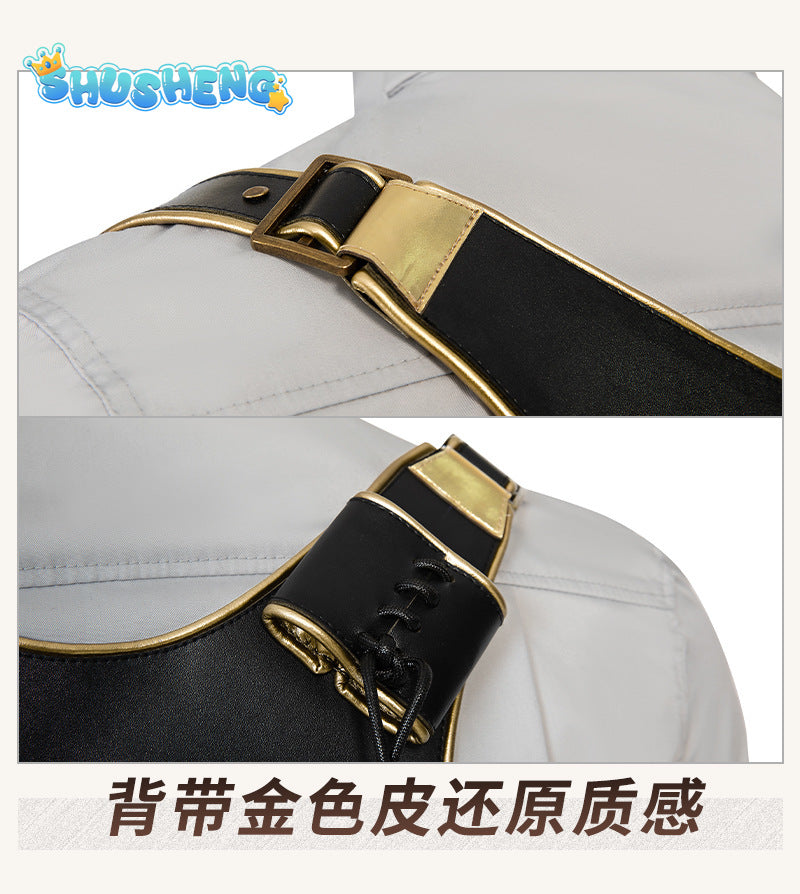 Movie Loki Season 2 Cosplay Costume Shirt Pants Belt Tie Outfits Fantasia Man Performance Costumes Full Set Of Regular Shirts