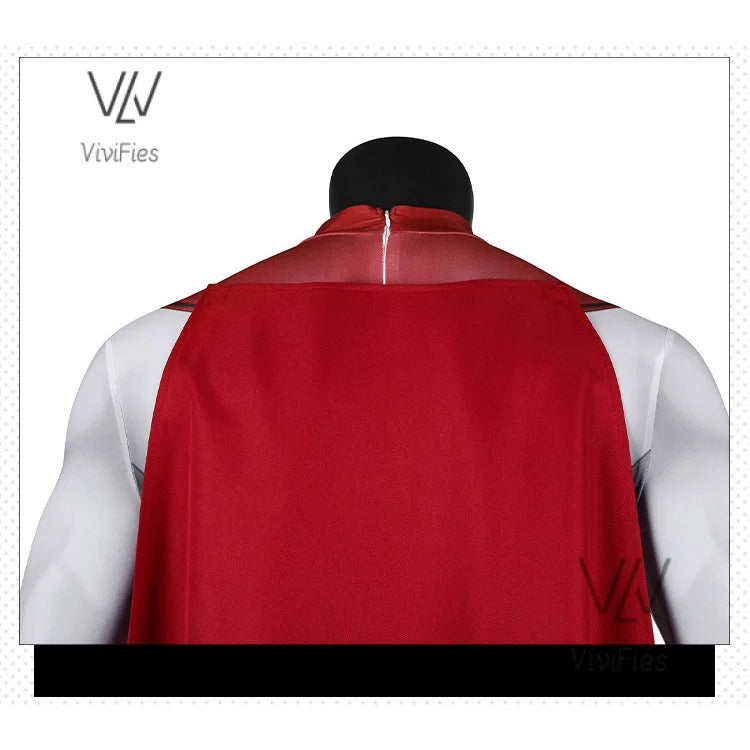 Halloween invincible cosplay jumpsuits Omni man costume superhero Nolan Grayson Zentai printing bodysuit with Cape