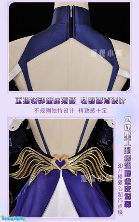 New Honor Of Kings Da Qiao Lolita Cosplay Dress Wedding Dress For Game Party Custom Made