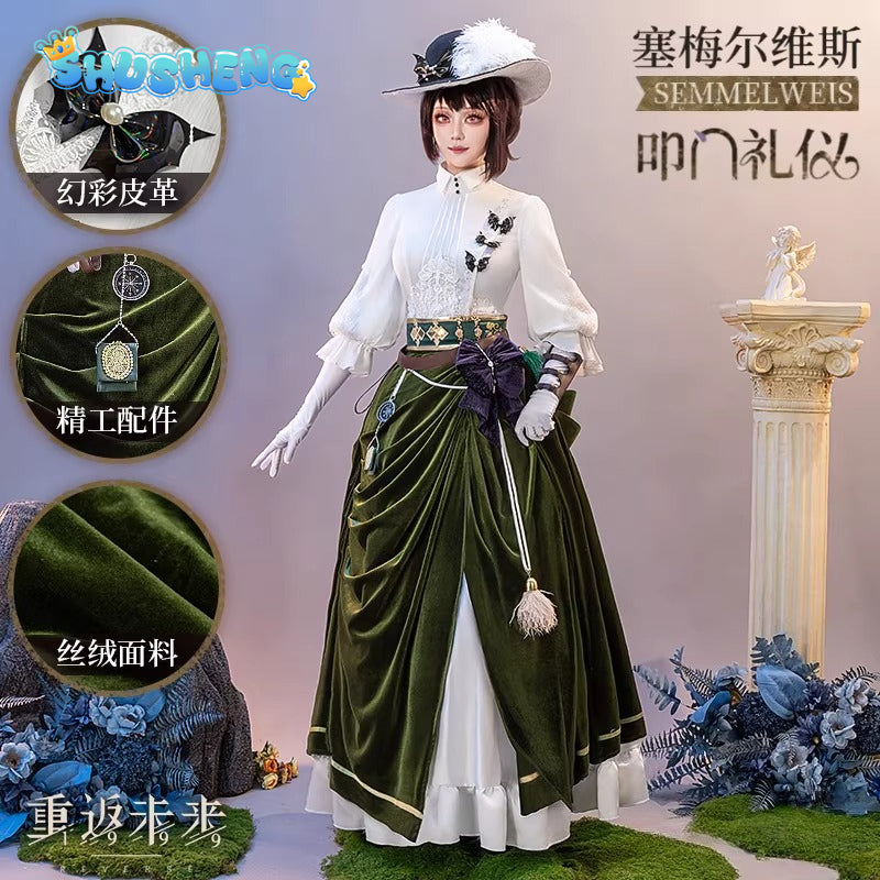 Game Cosplay Series: Reverse: 1999-Semmelweis （A Knock on the Door）Mist City Tournament Cosplay Costume full set Shushengcos