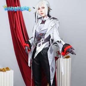 Shusheng Genshin Impact Peruere Arlecchino Cosplay Costume Game Party Uniform Hallowen Play Role Clothes