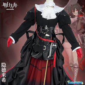 Game Arknights Entelechia Cosplay costume Halloween Christmas Role Playing Party Comic Exhibition Sexy Dress