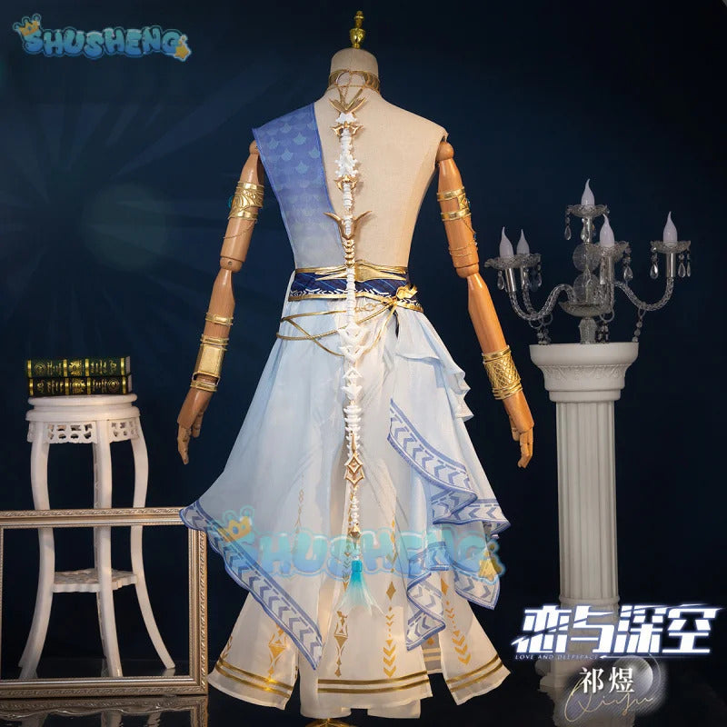 Love and Deepspace Rafayel Tidal Dream Island Cosplay Costume Chanel Combats Women Halloween Party Daily Outfit Game
