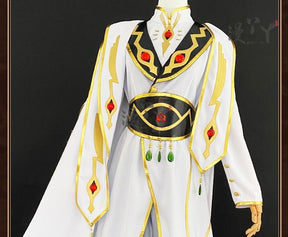 Code Geass Lelouch of the Rebellion Anime Lelouch Lamperouge Cosplay Costume Emperor Uniform Unisex Cos Convention Gift