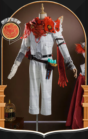 Identity V Florian Bland Fire Investigators LingHu Cosplay Costume Uniform Halloween Carnival Party Christmas Play Role Clothes