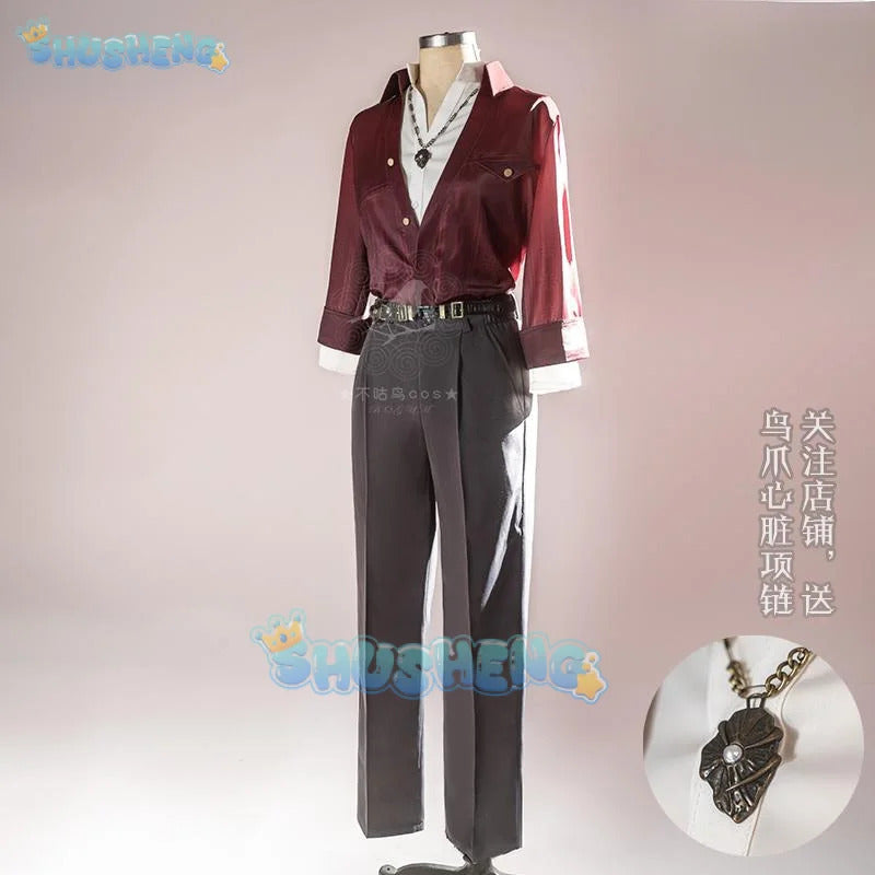 Love And Deepspace Sylus Cosplay Costume Game Party Uniform Yanjie Hallowen Play Role Clothes Clothing Shusheng