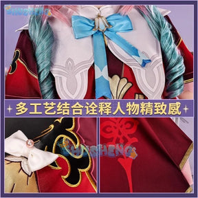 Hyacine Cosplay Costume Game Honkai：Star Rail Hyacinthia Uniform Halloween Carnival Party Christmas Play Role Clothes Clothing