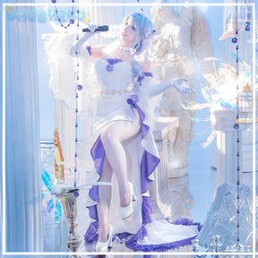 Robin Cosplay Game Honkai: Star Rail Costume Wig Shawl brooch wings accessories gorgeous sexy dress Halloween Christmas uniform