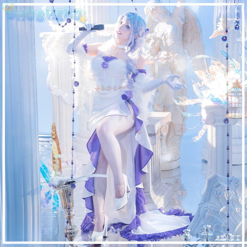 Robin Cosplay Game Honkai: Star Rail Costume Wig Shawl brooch wings accessories gorgeous sexy dress Halloween Christmas uniform
