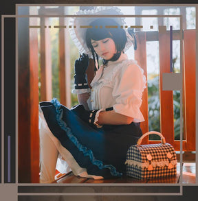 Anime Game Identity V Gardener Emma Woods Lolita Dress Lovely Uniform Cosplay Costume Role Play For Women