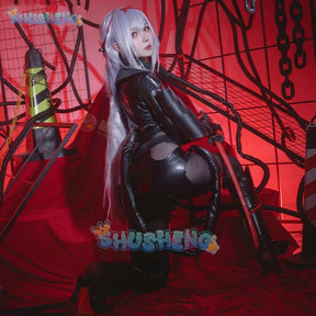 Goddess of Victory: Nickel Red Lotus shadow sexy women cosplay costume cos game anime party uniform halloen play rode clothes