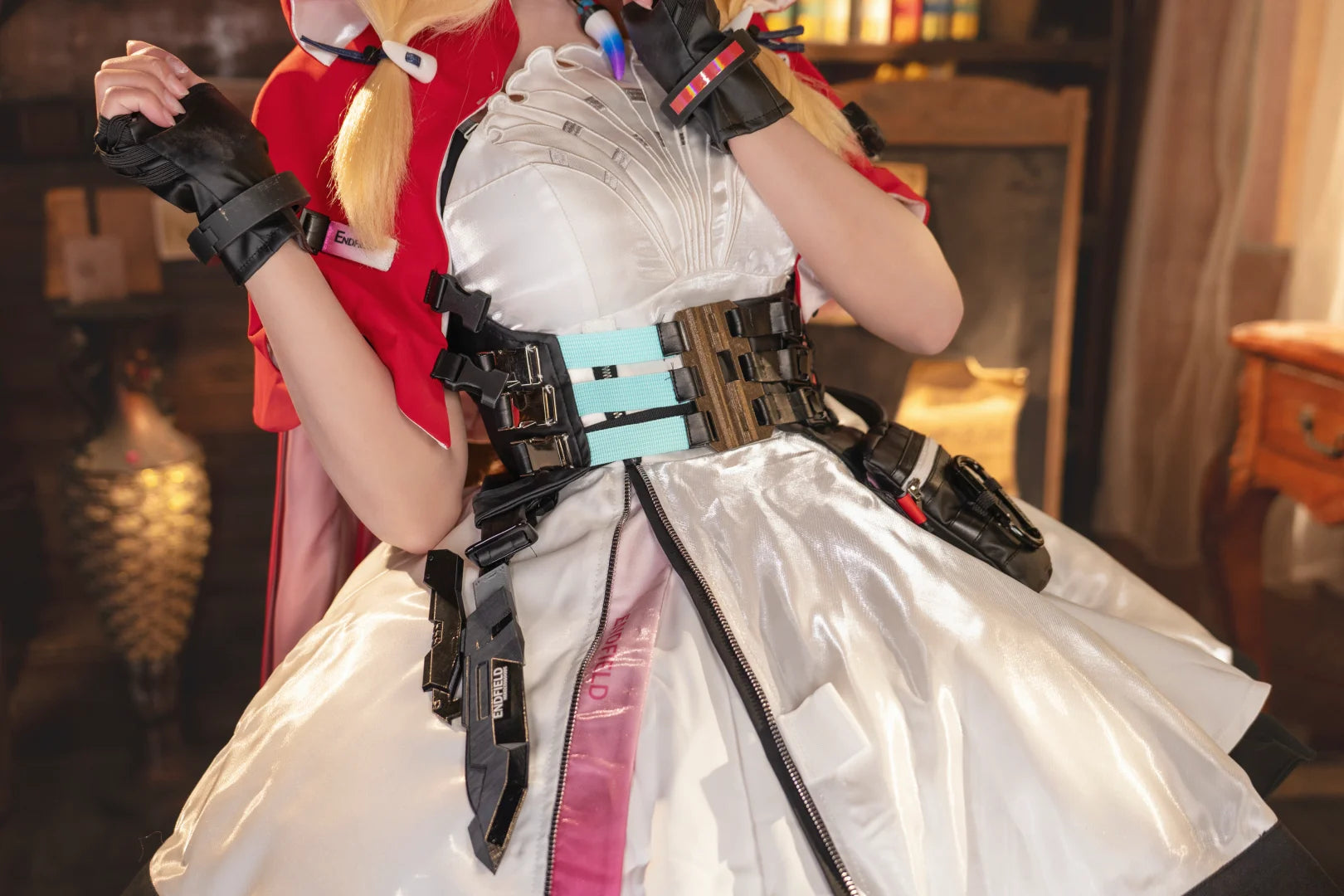 Game Cosplay Series: Arknights: Endfield | Lucy（Lucina Lupino）Rossi / Rossina Wolfpearl Lupino Cosplay Costume full set Shushengcos