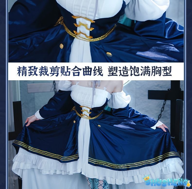 Hatsune Miku Cosplay Costume 39 Party Moon Dress Clothing Accessories Set Anime Carnival Stage Show Magnificent Suit Girl Outfit
