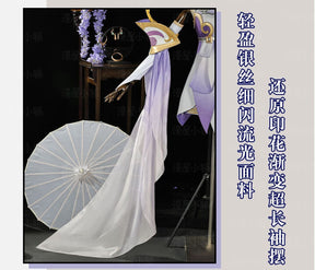 Game Honor of Kings Chang E Cosplay Costume Uniform Halloween Carnival Party Christmas Play Role Clothes Clothing